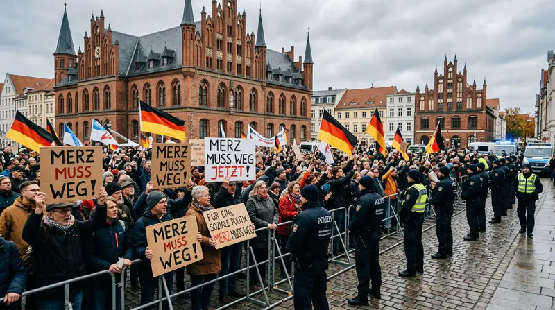 Der Kanzler im Pfeifkonzert: Wenn die Realität den Elitentraum einholt