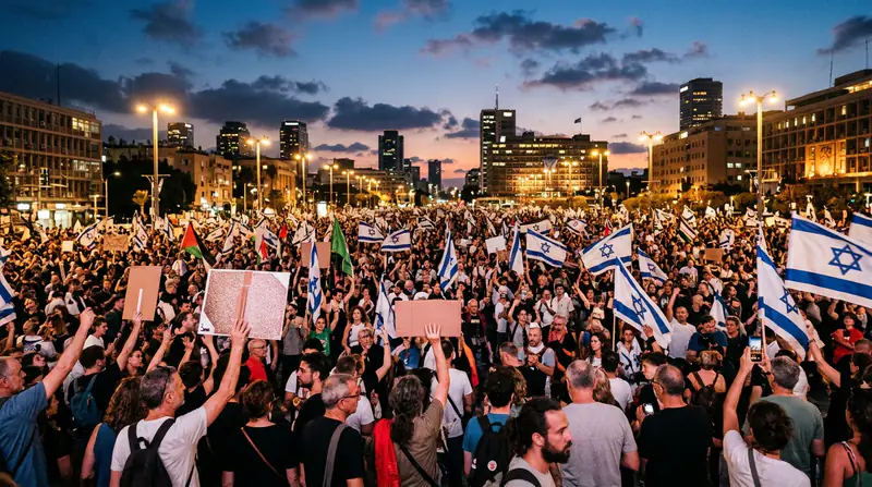 Machtkampf vor der Knesset-Wahl: Tel Avivs Straßen revoltieren gegen Netanjahus Dauernotstand